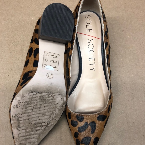 Sole Society animal print shoes - Picture 4 of 5